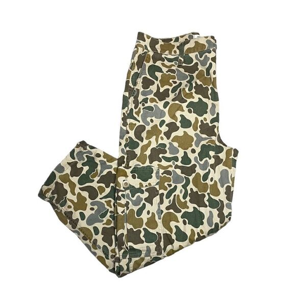 Madewell High Rise Cargo Camo Pants - Picture 3 of 10